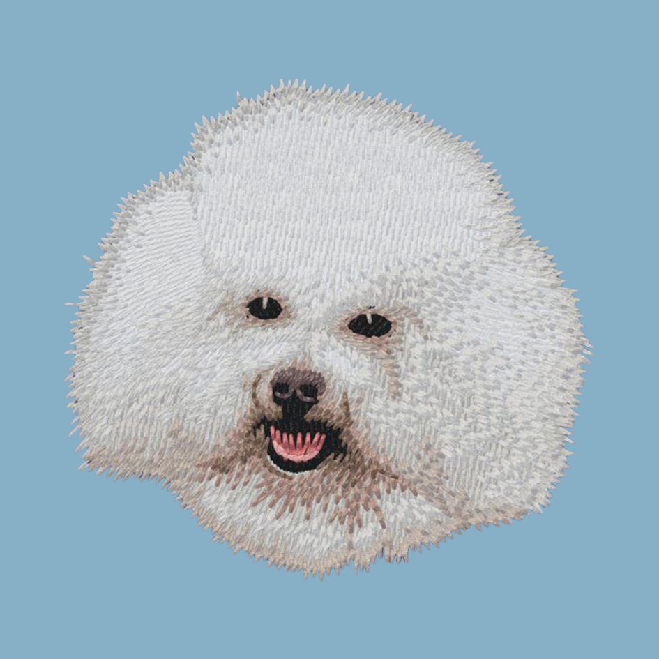 Bichon Frise Embroidered Classic Long Sleeve Shirt