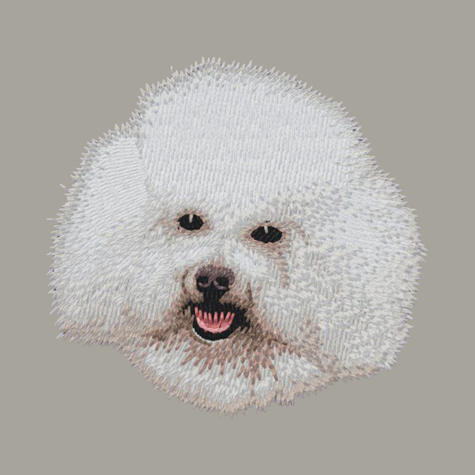 Bichon Frise Embroidered Classic Long Sleeve Shirt