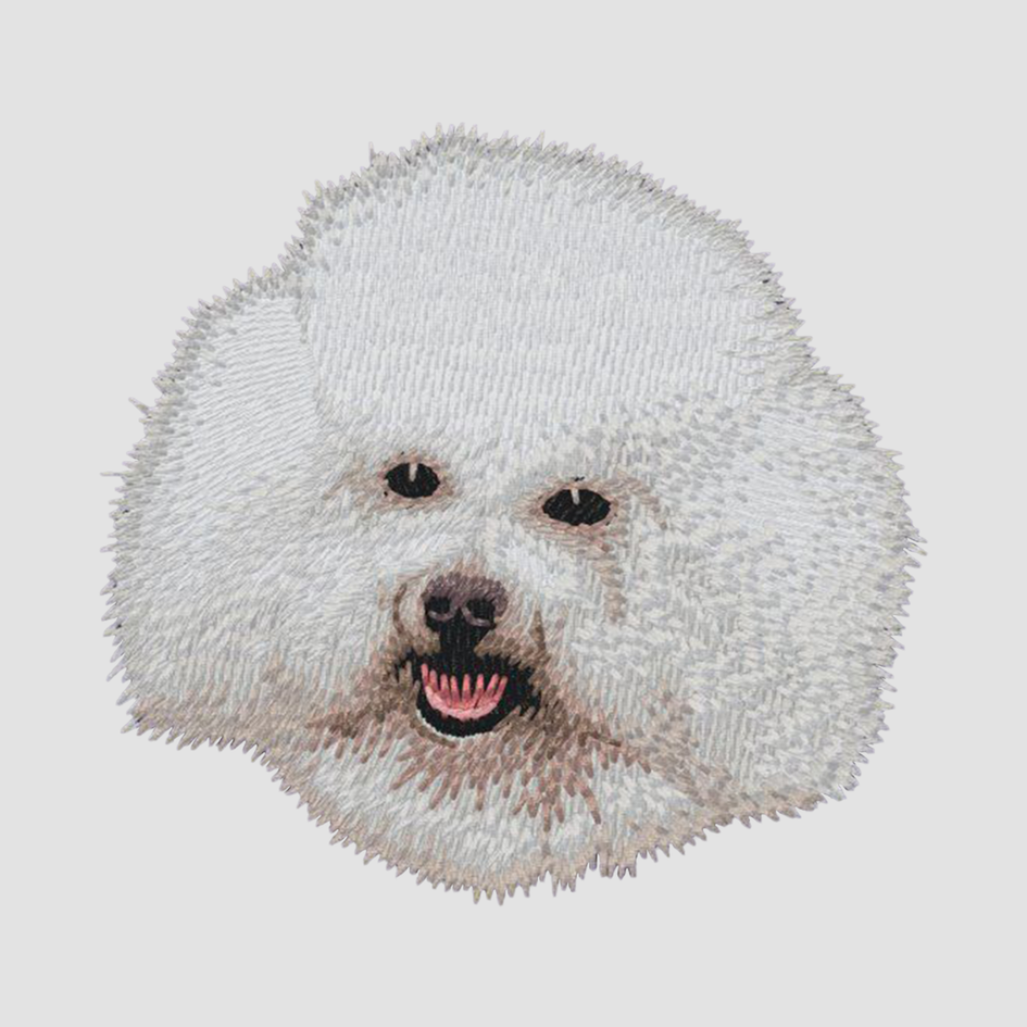 Bichon Frise Embroidered Classic Long Sleeve Shirt