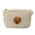 Dogue de Bordeaux Embroidered Crossbody Bag