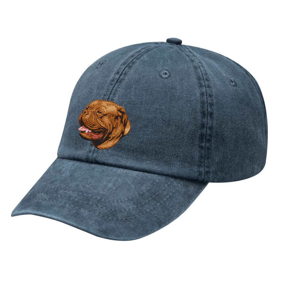 Dogue de Bordeaux Embroidered Baseball Cap