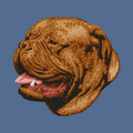 Dogue de Bordeaux Embroidered Baseball Cap