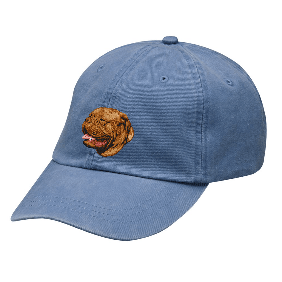 Dogue de Bordeaux Embroidered Baseball Cap