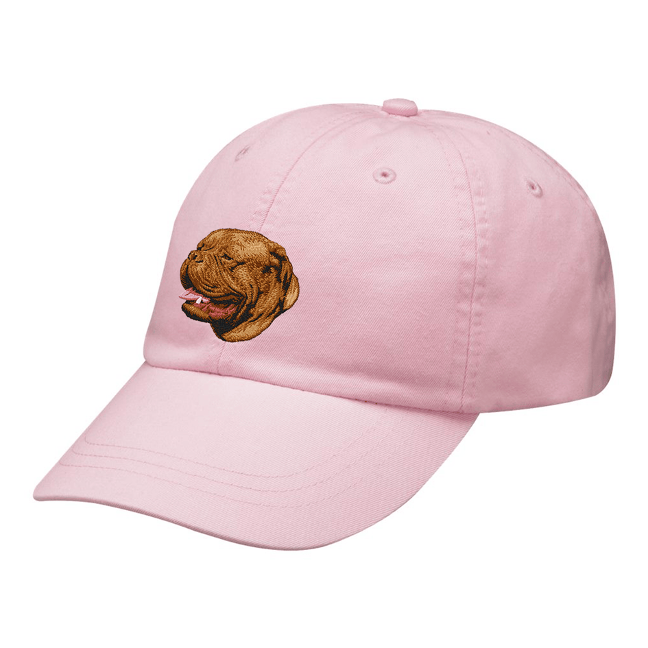 Dogue de Bordeaux Embroidered Baseball Cap