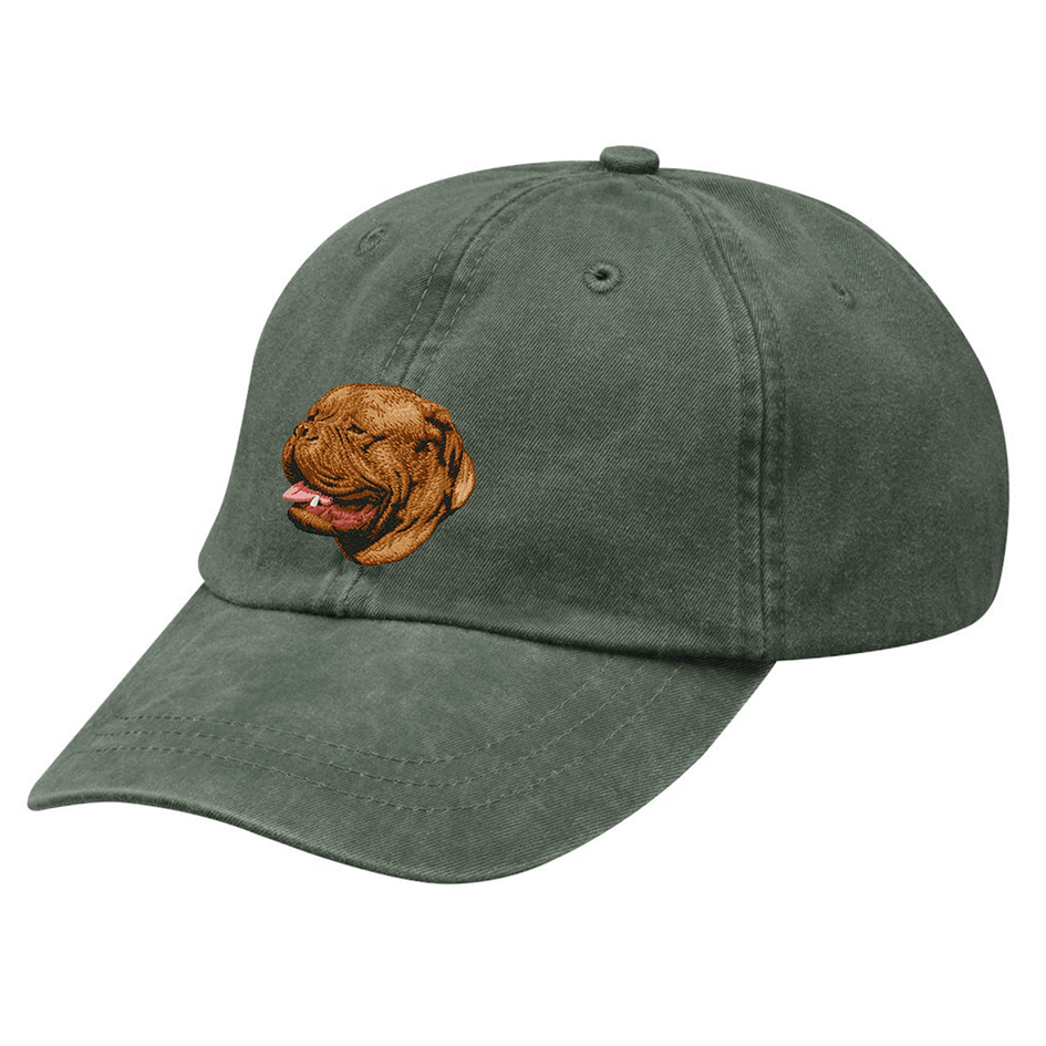 Dogue de Bordeaux Embroidered Baseball Cap