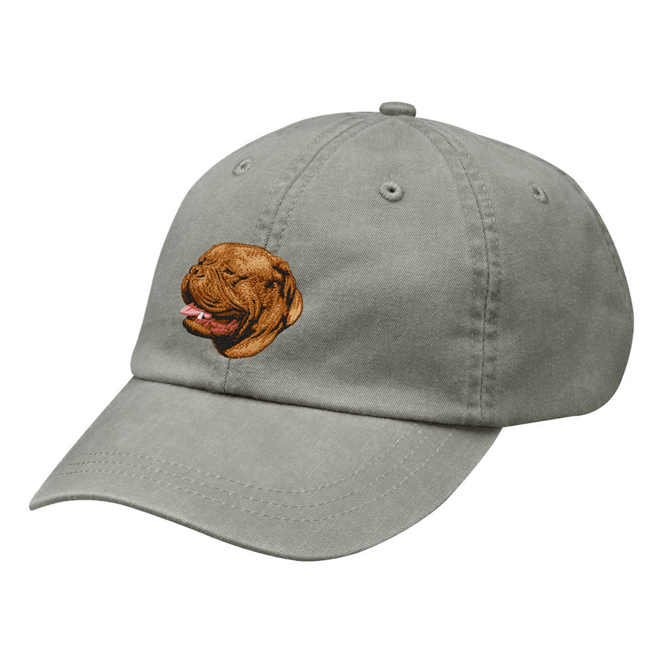 Dogue de Bordeaux Embroidered Baseball Cap