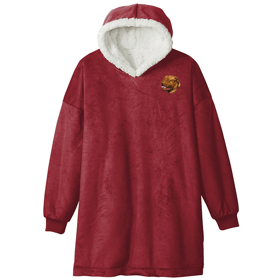 Dogue de Bordeaux Embroidered Wearable Blanket