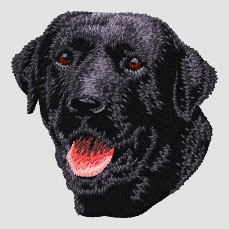 Labrador Retriever Embroidered Sweatshirt Hoodie