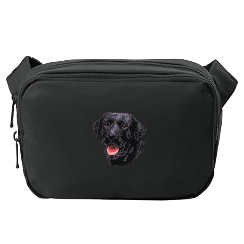Labrador Retriever Embroidered Crossbody Bag
