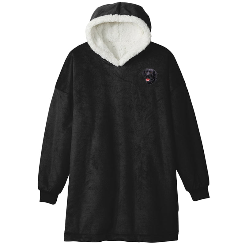 Labrador Retriever Embroidered Wearable Blanket