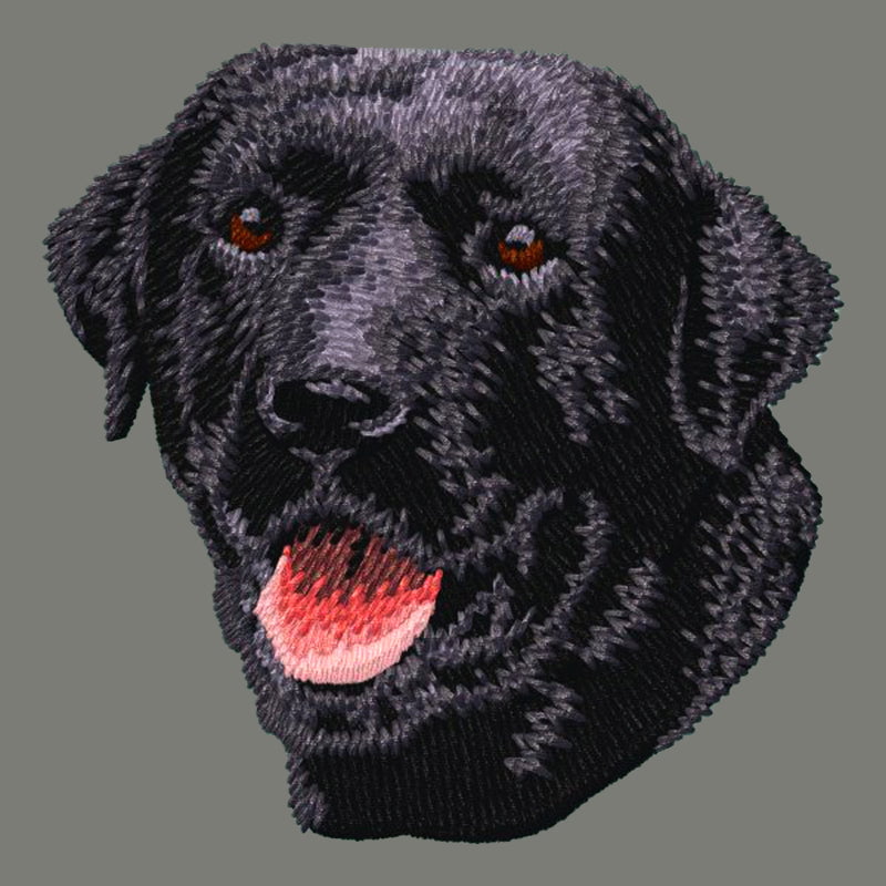 Labrador Retriever Embroidered Wearable Blanket