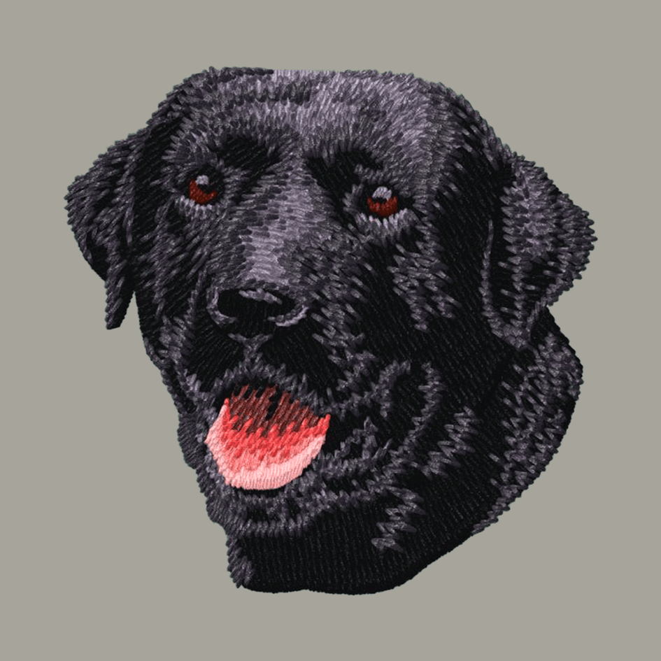Labrador Retriever Embroidered Classic Long Sleeve Shirt
