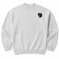 Labrador Retriever Embroidered Mock Neck Sweatshirt