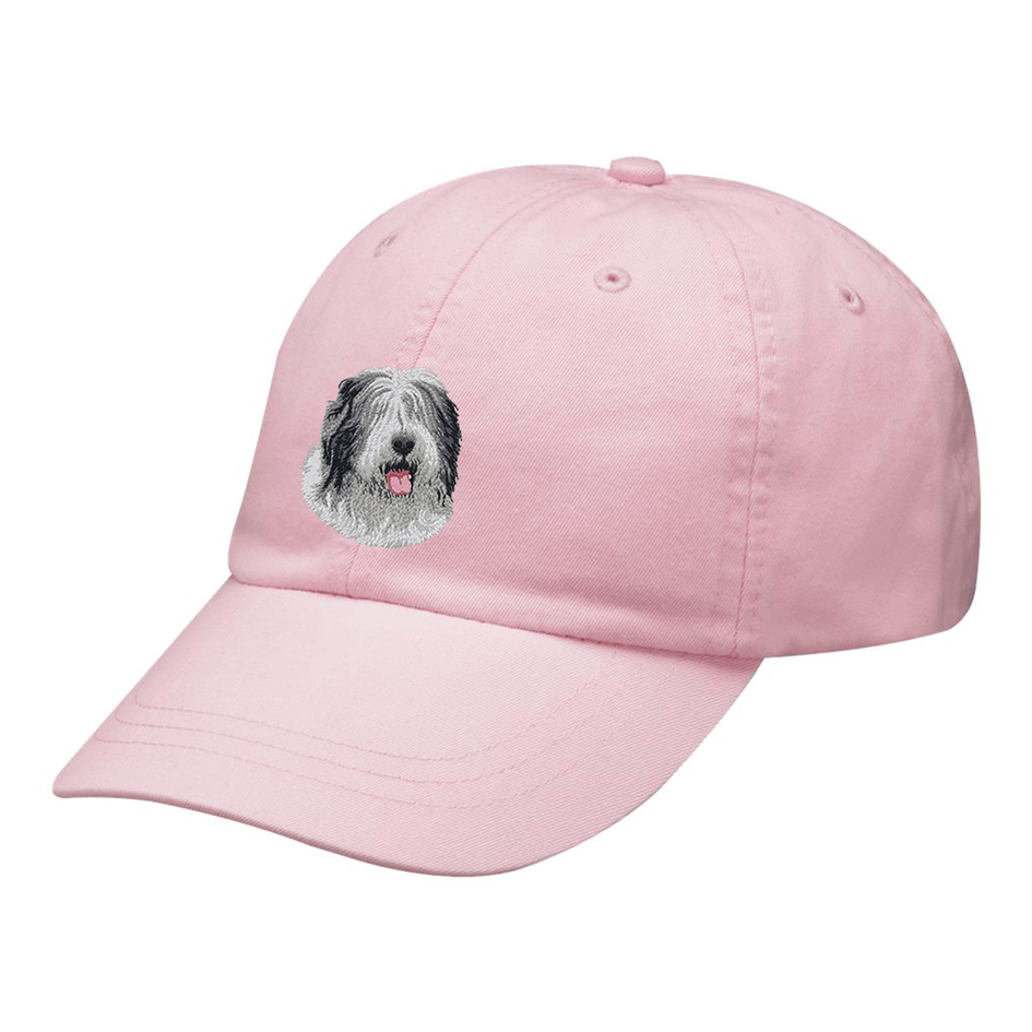 Old English Sheepdog Embroidered Baseball Cap