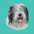 Old English Sheepdog Embroidered Baseball Cap