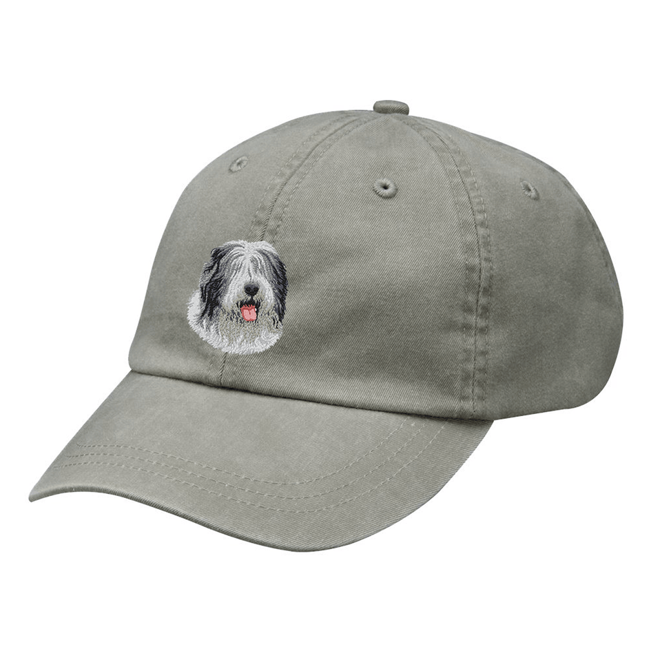 Old English Sheepdog Embroidered Baseball Cap