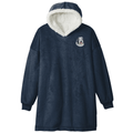 Old English Sheepdog Embroidered Wearable Blanket