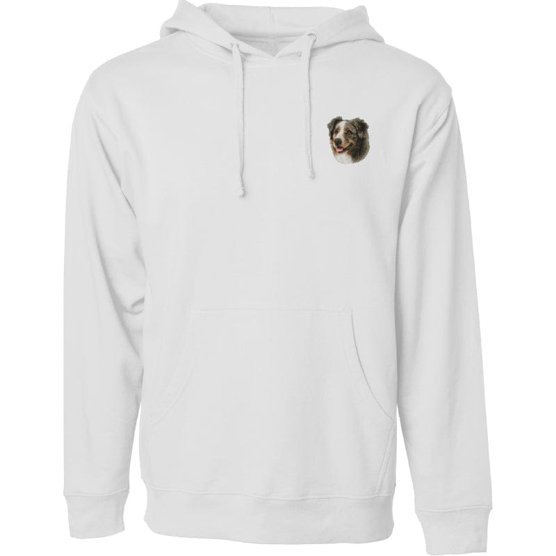 Australian Shepherd Embroidered Sweatshirt Hoodie
