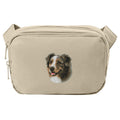 Australian Shepherd Embroidered Crossbody Bag