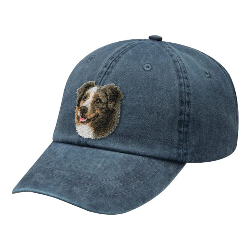 Australian Shepherd Embroidered Baseball Cap