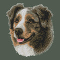 Australian Shepherd Embroidered Baseball Cap
