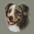 Australian Shepherd Embroidered Baseball Cap