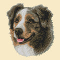 Australian Shepherd Embroidered Tote