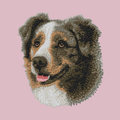 Australian Shepherd Embroidered Baseball Cap