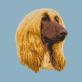 Afghan Hound Embroidered Sweatshirt Hoodie