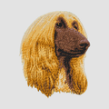Afghan Hound Embroidered Sweatshirt Hoodie