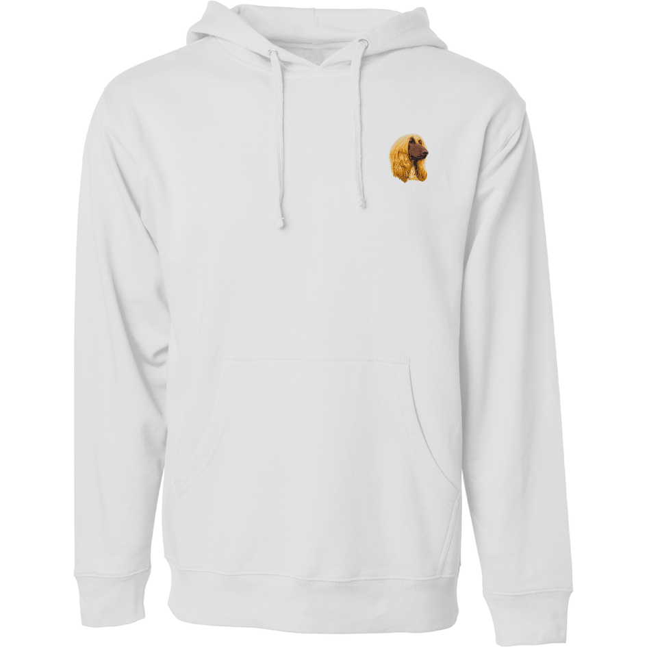 Afghan Hound Embroidered Sweatshirt Hoodie