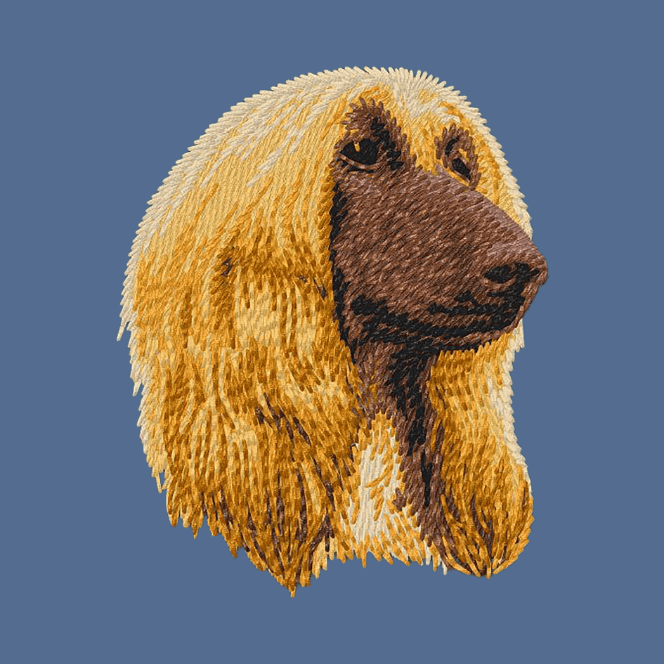 Afghan Hound Embroidered Baseball Cap