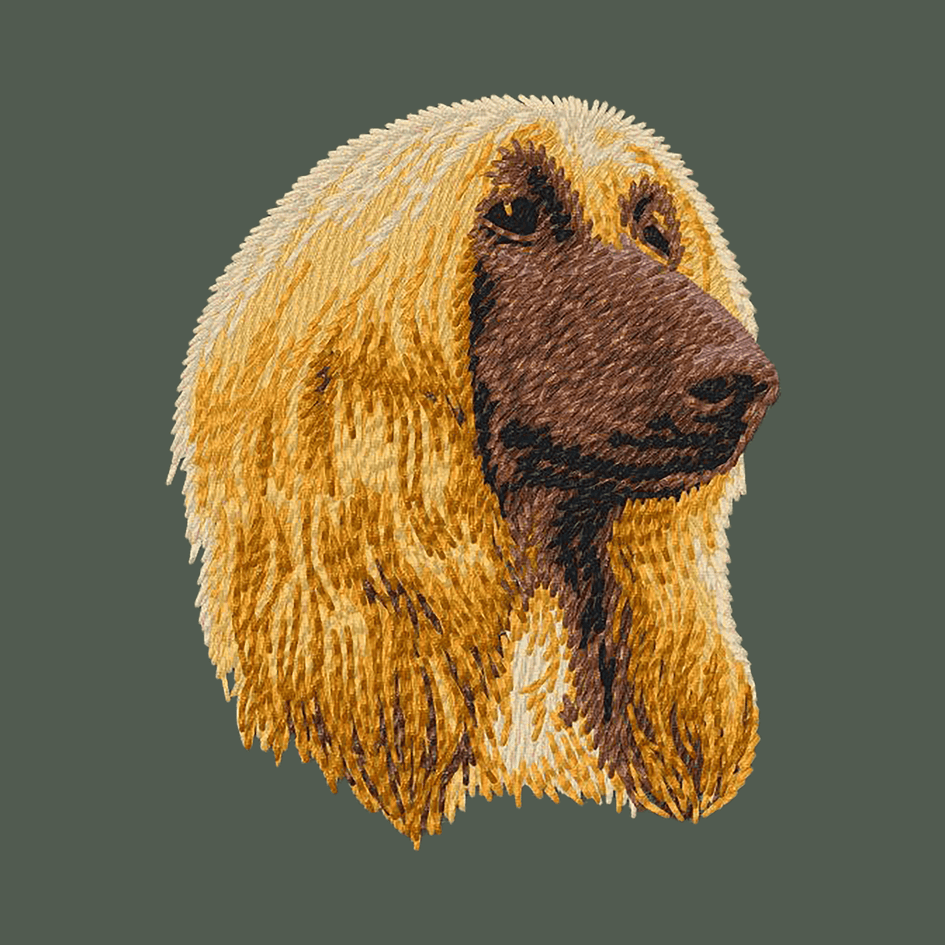 Afghan Hound Embroidered Baseball Cap