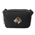Borzoi Embroidered Crossbody Bag