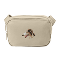 Borzoi Embroidered Crossbody Bag