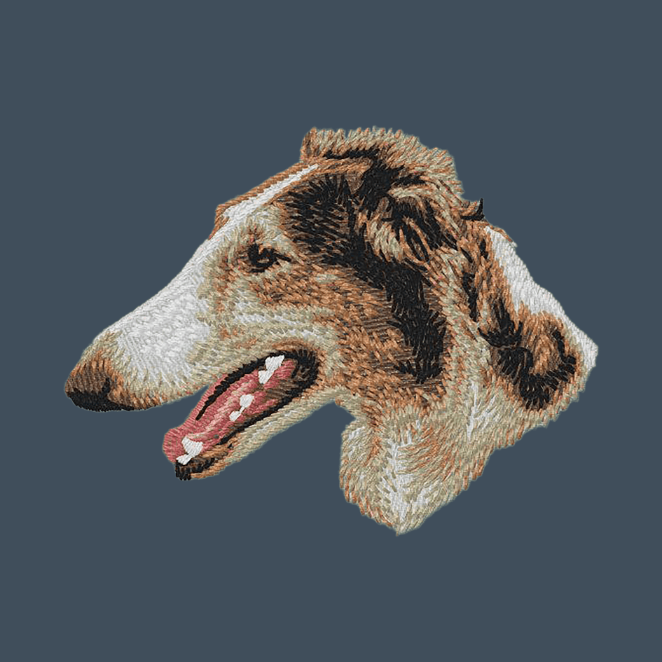 Borzoi Embroidered Baseball Cap