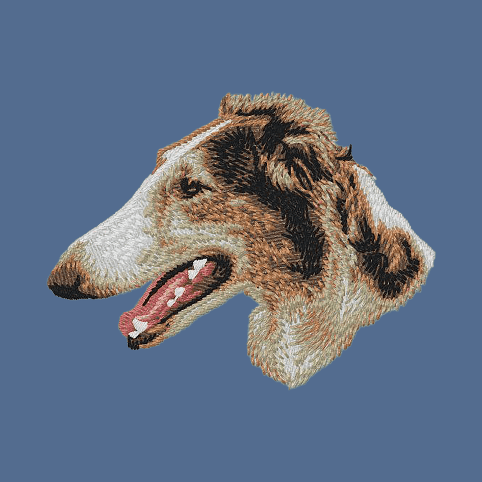 Borzoi Embroidered Baseball Cap