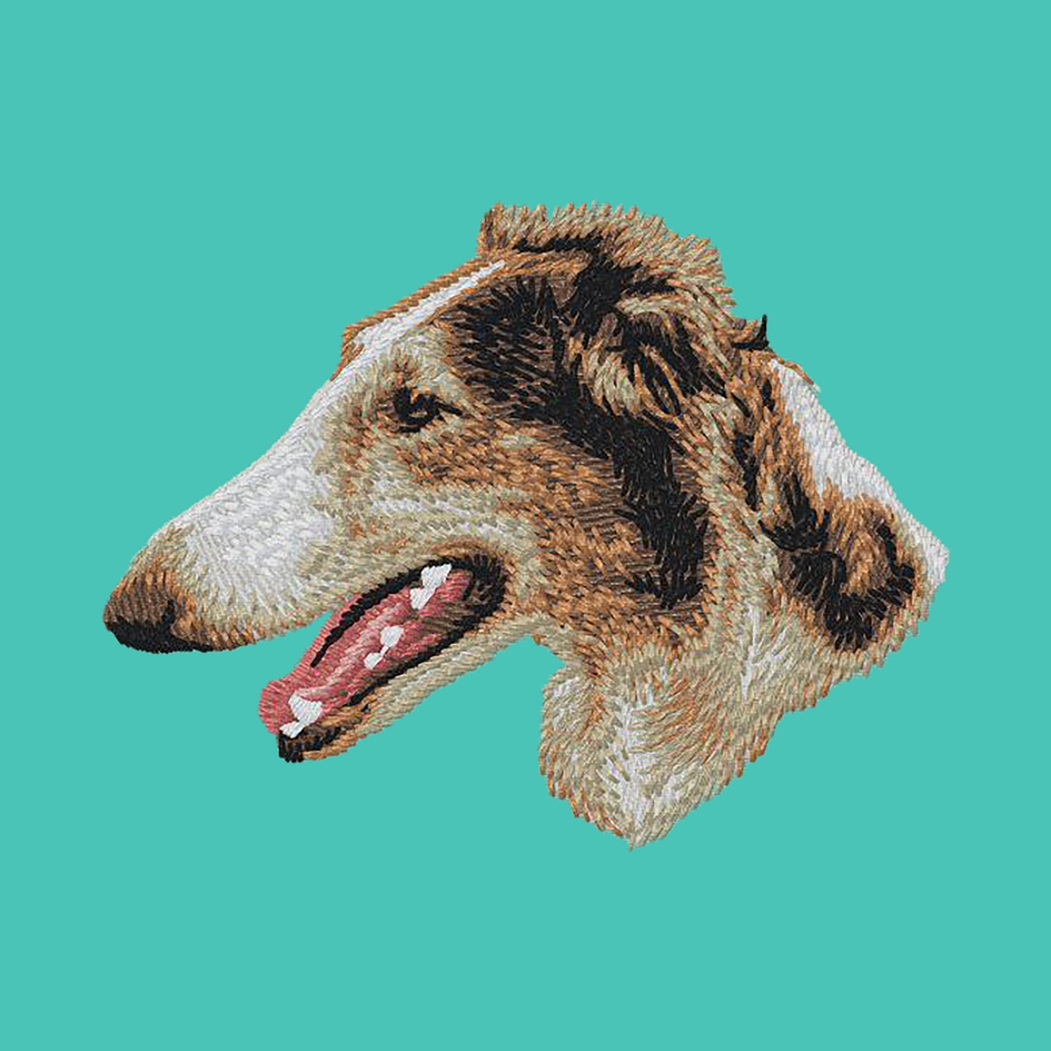Borzoi Embroidered Baseball Cap