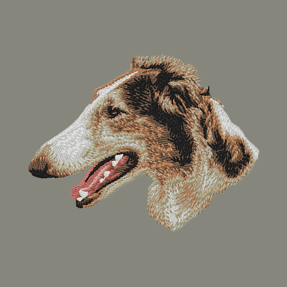 Borzoi Embroidered Baseball Cap
