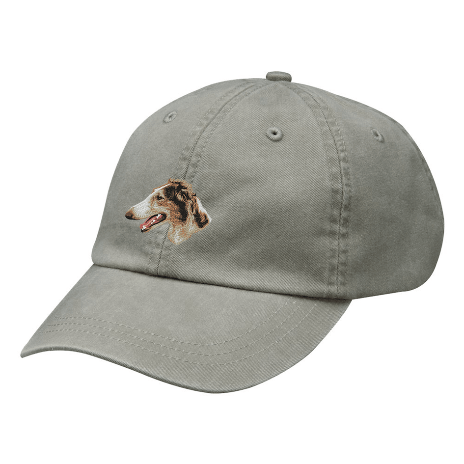 Borzoi Embroidered Baseball Cap