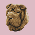 Chinese Shar-pei Embroidered Baseball Cap