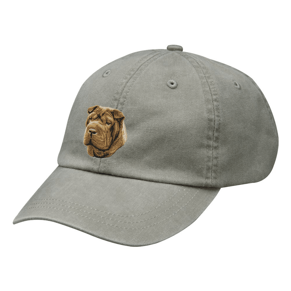 Chinese Shar-pei Embroidered Baseball Cap