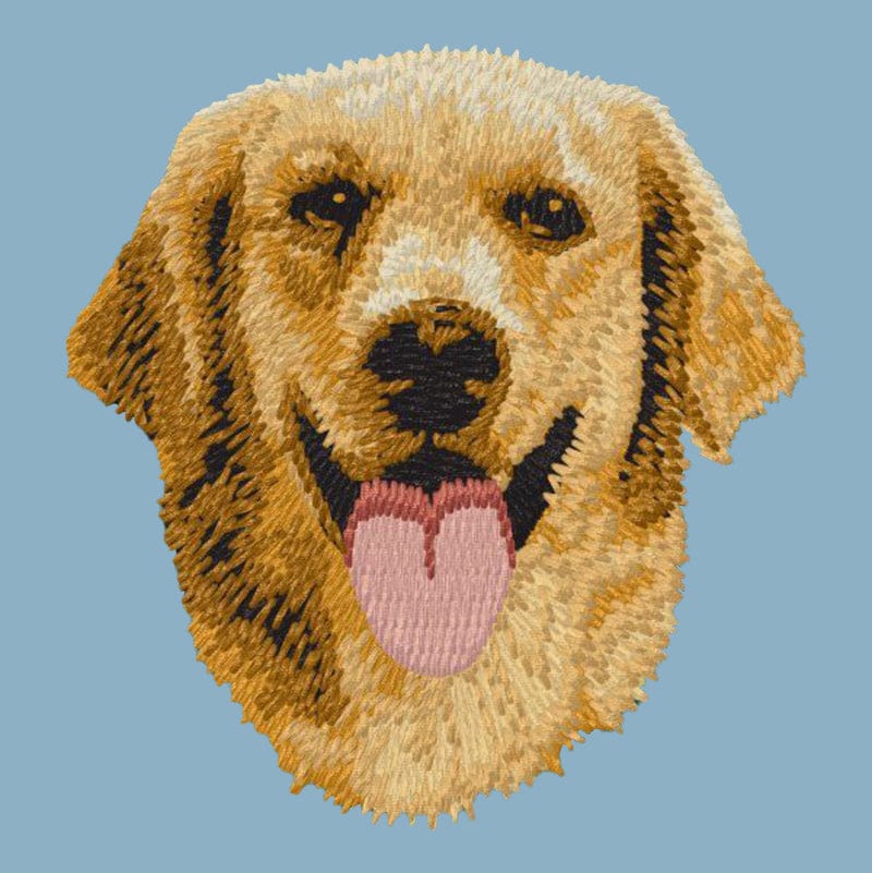 Golden Retriever Embroidered Sweatshirt Hoodie