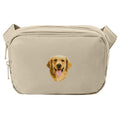 Golden Retriever Embroidered Crossbody Bag