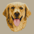 Golden Retriever Embroidered Crossbody Bag