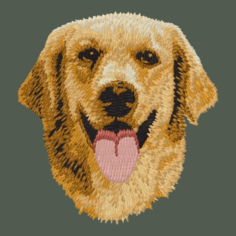 Golden Retriever Embroidered Baseball Cap
