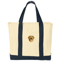Golden Retriever Embroidered Tote