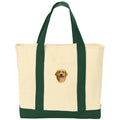 Golden Retriever Embroidered Tote