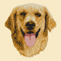 Golden Retriever Embroidered Tote