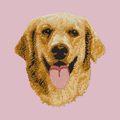 Golden Retriever Embroidered Baseball Cap